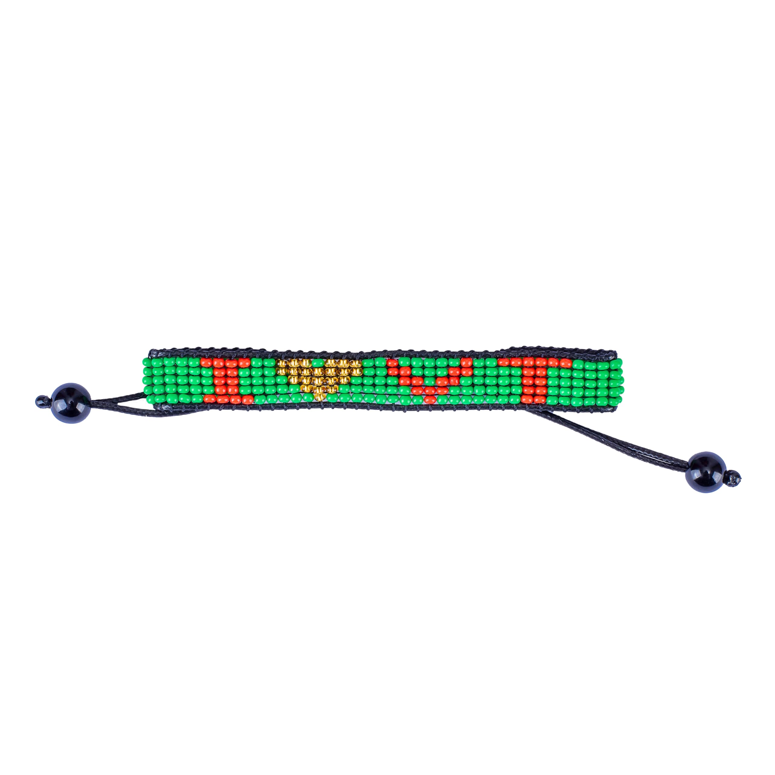 I Love Vermont Beaded Bracelet – Handcrafted & Adjustable