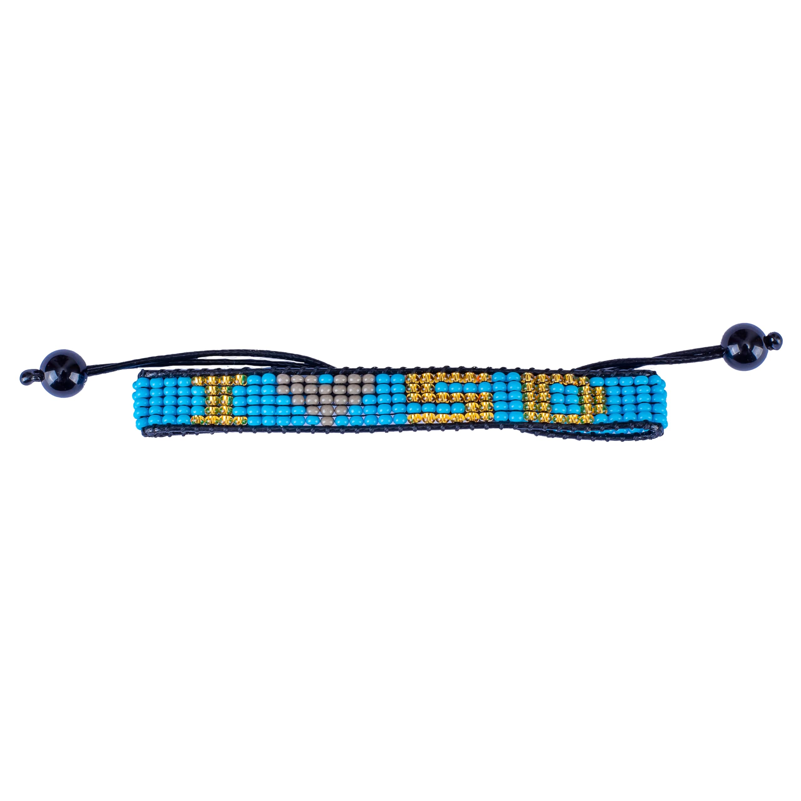 I Love South Dakota Beaded Bracelet – Handcrafted & Adjustable