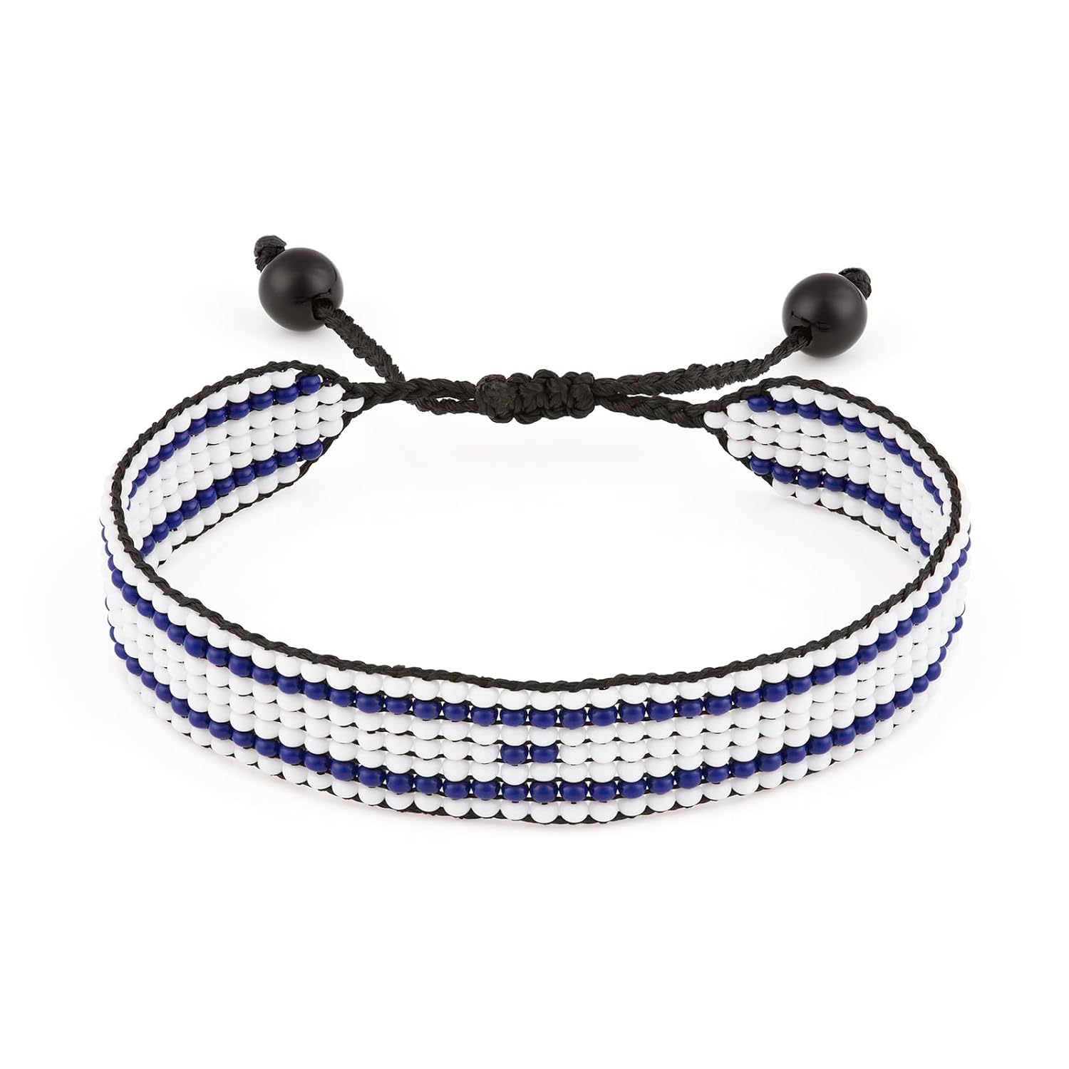 Israel Flag Bracelet - Elegantly Crafted Israeli Pride Handmade Adjustable