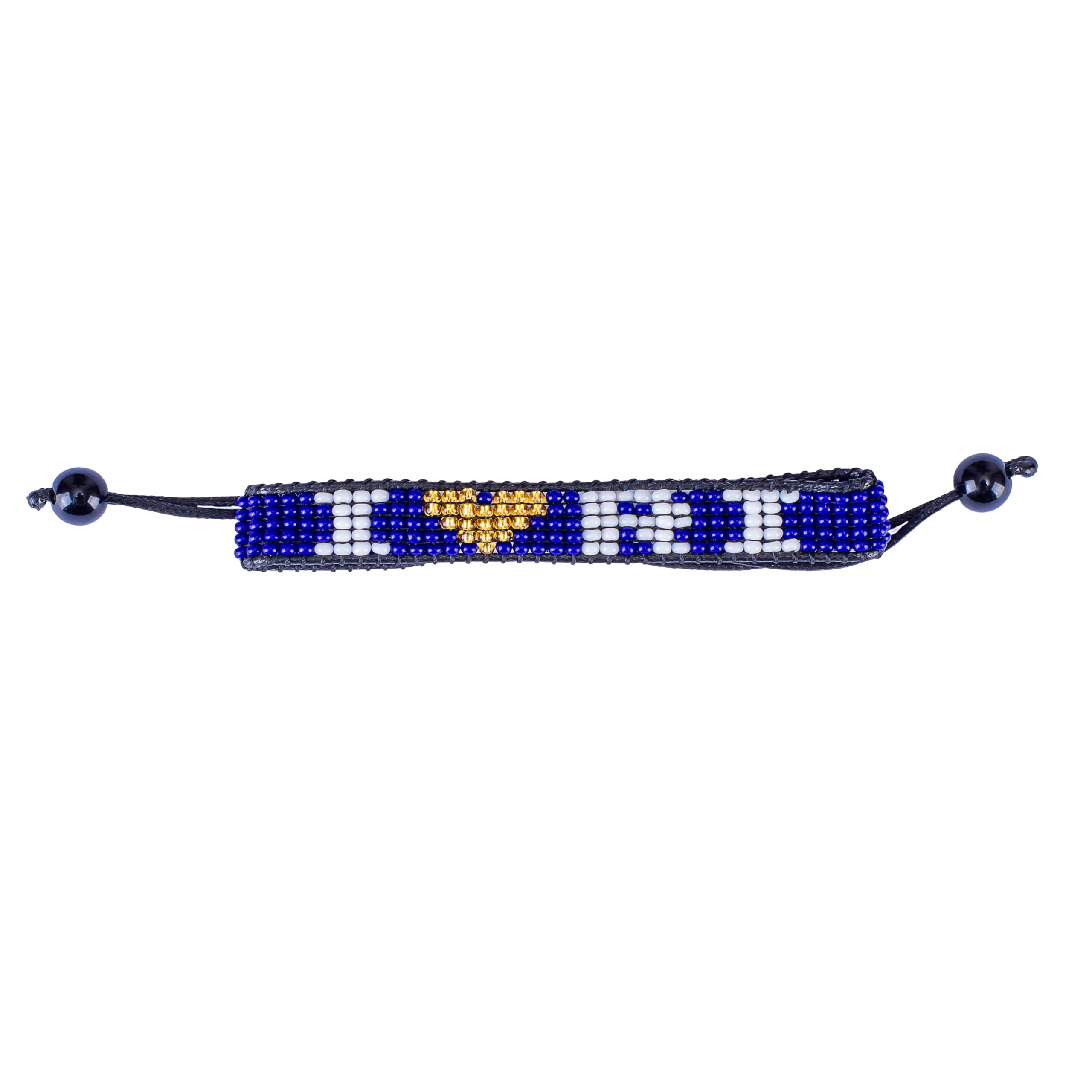 I Love Rhode Island Beaded Bracelet – Handcrafted & Adjustable