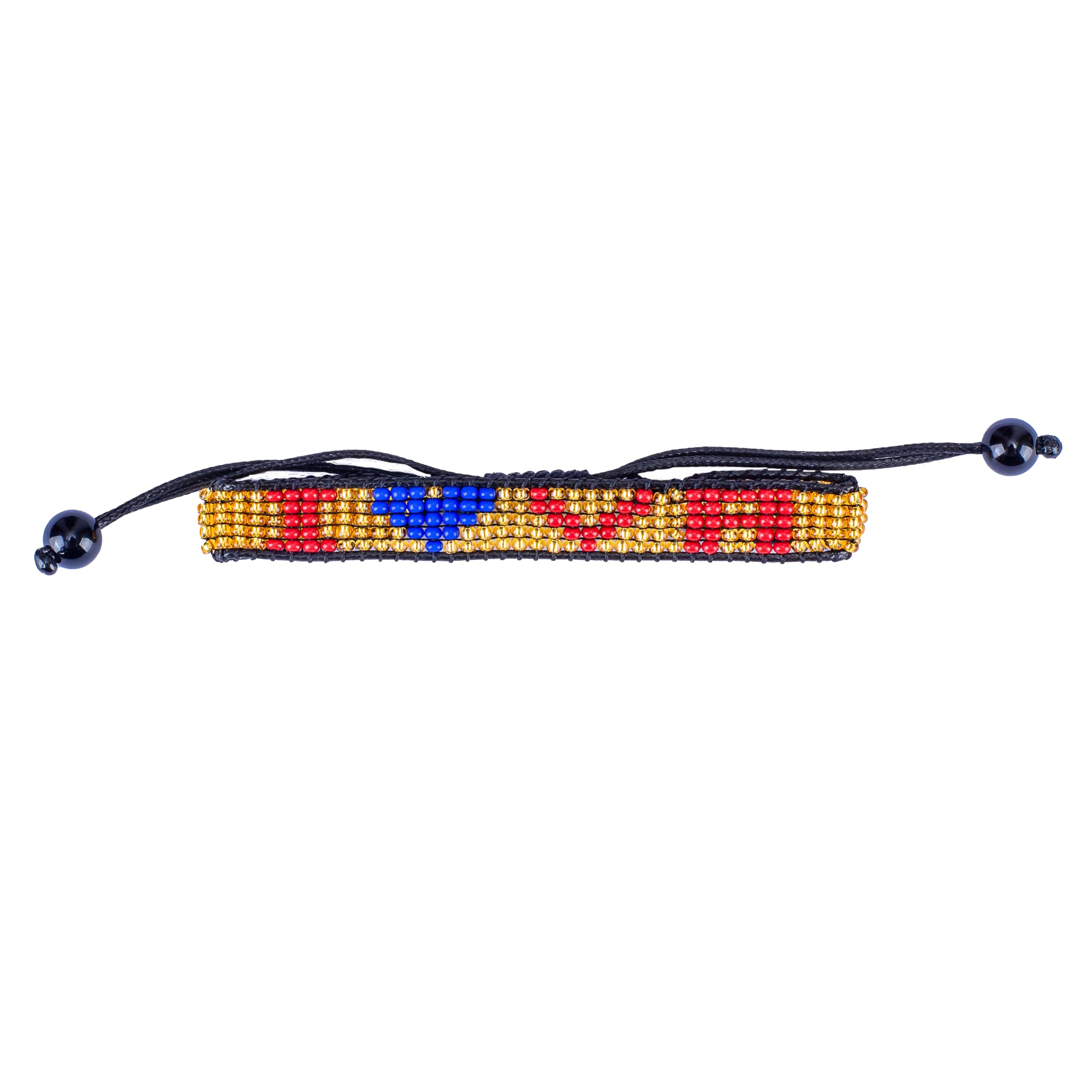 I Love Virginia Beaded Bracelet – Handcrafted & Adjustable