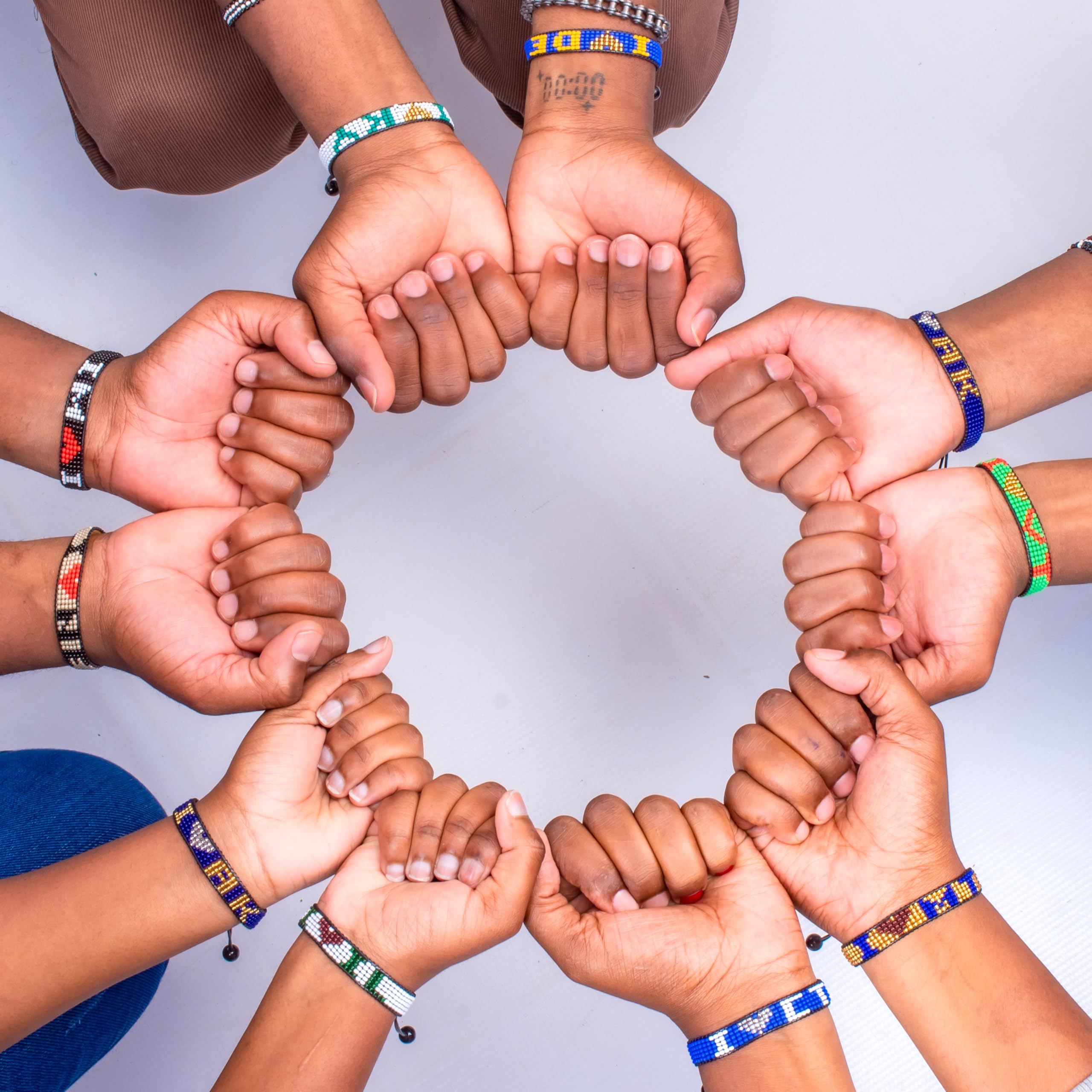 „I Love New Hampshire“ Perlenarmband – handgefertigt und verstellbar