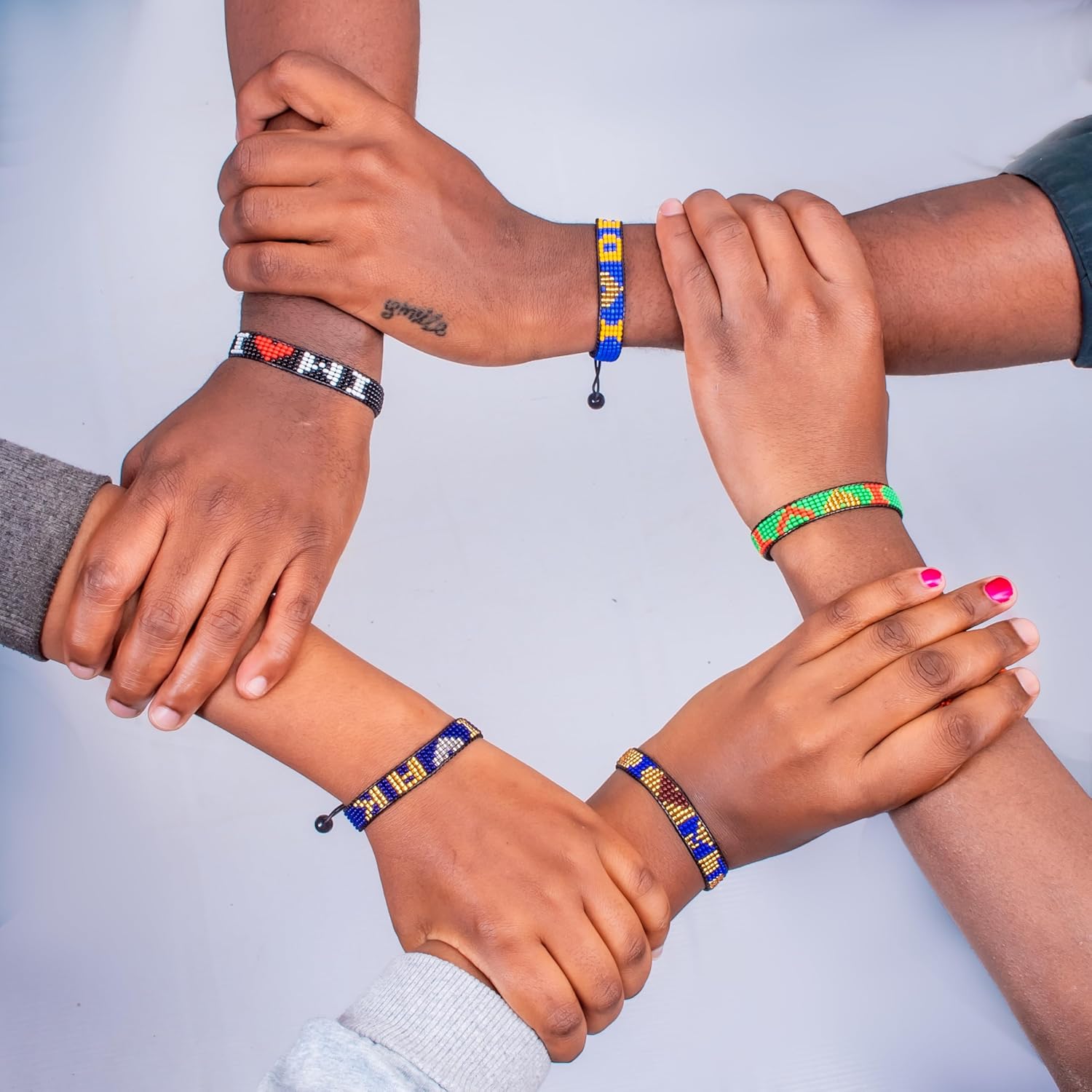 I Love Tennessee Bracelet – Handcrafted & Adjustable, Beaded.