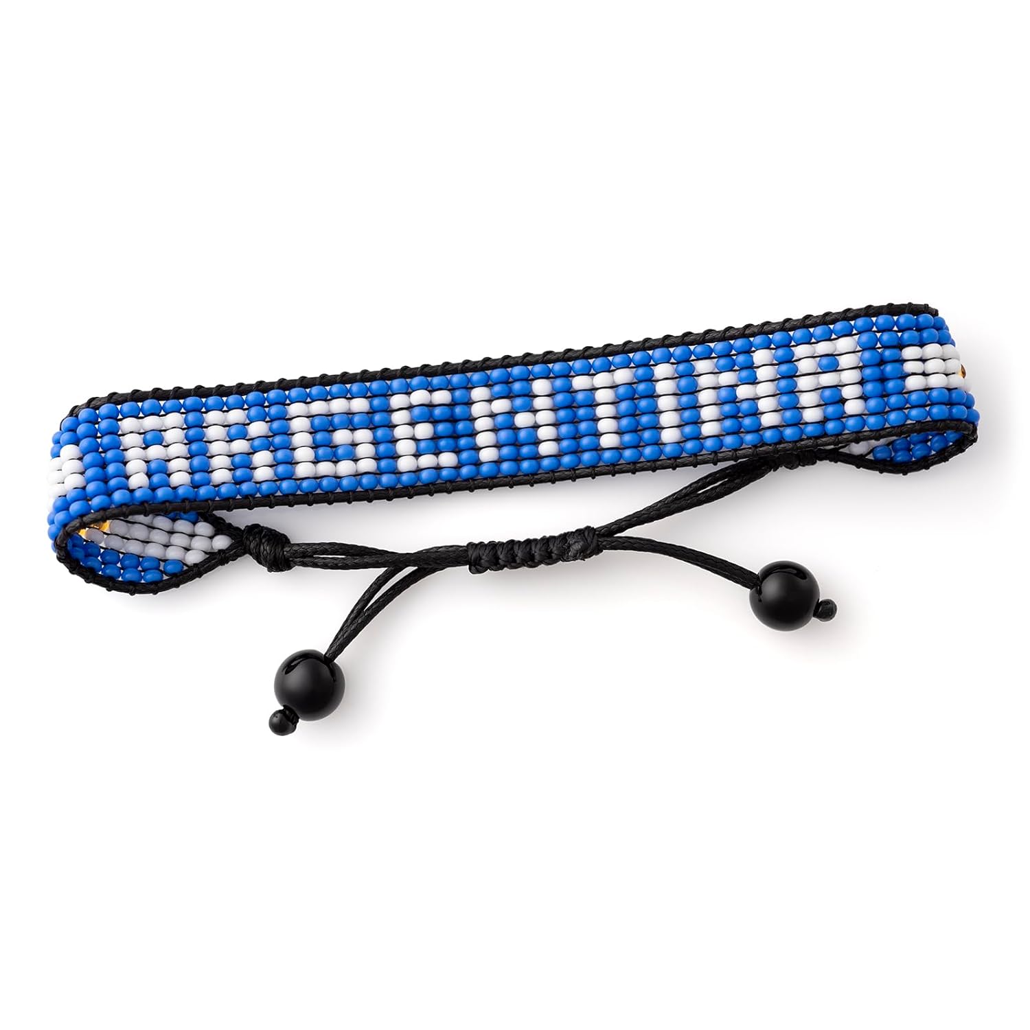 World Cup 2026 Argentina Beaded Flag Bracelet – Handmade & Adjustable