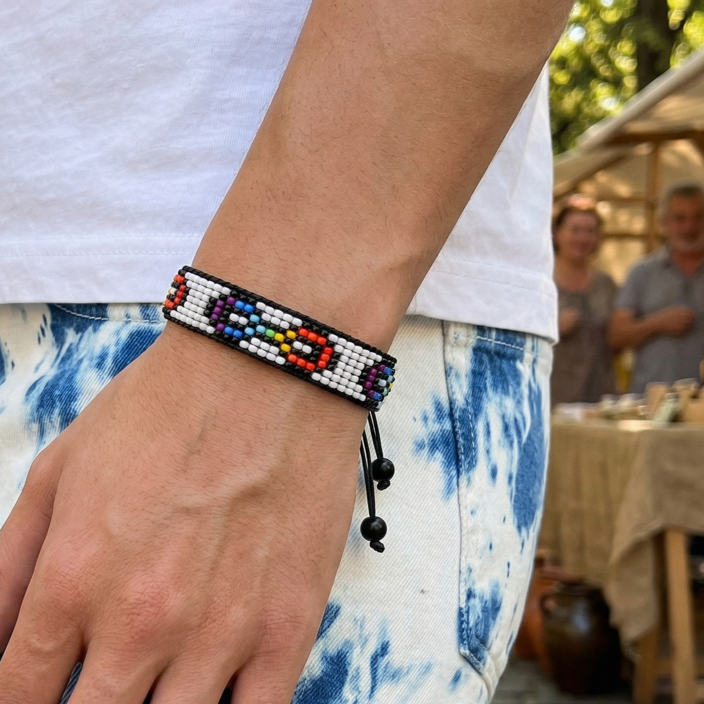 Armbänder für Autismus-Bewusstsein – Handgefertigter verstellbarer Schmuck – Regenbogen-Puzzle-, Unendlichkeits-, Herz- & Pride-Designs – Unisex
