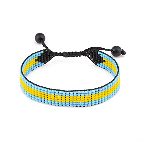 Caribbean flag bracelet collection