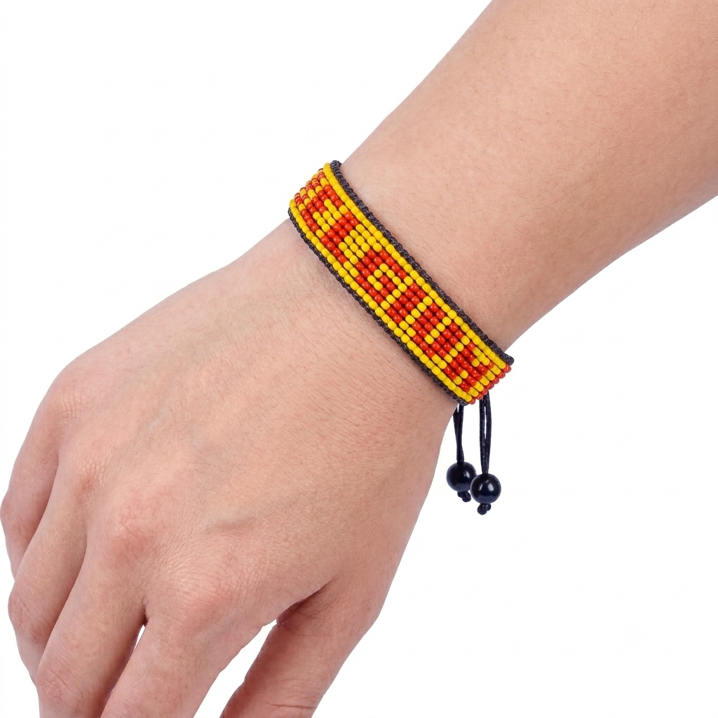 Belgium Name Bracelet – Handmade Adjustable Bracelet for Patriots