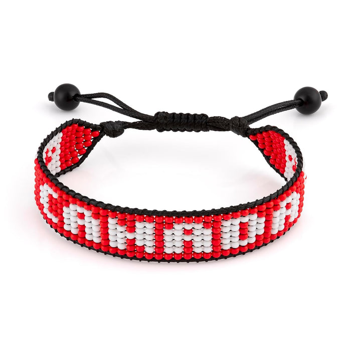 Canada Flag Bracelet