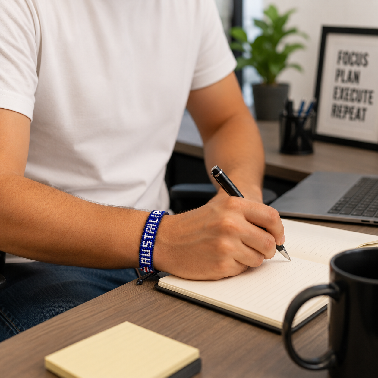 Bracelet drapeau perlé Australie Coupe du Monde 2026 – Fait main et ajustable