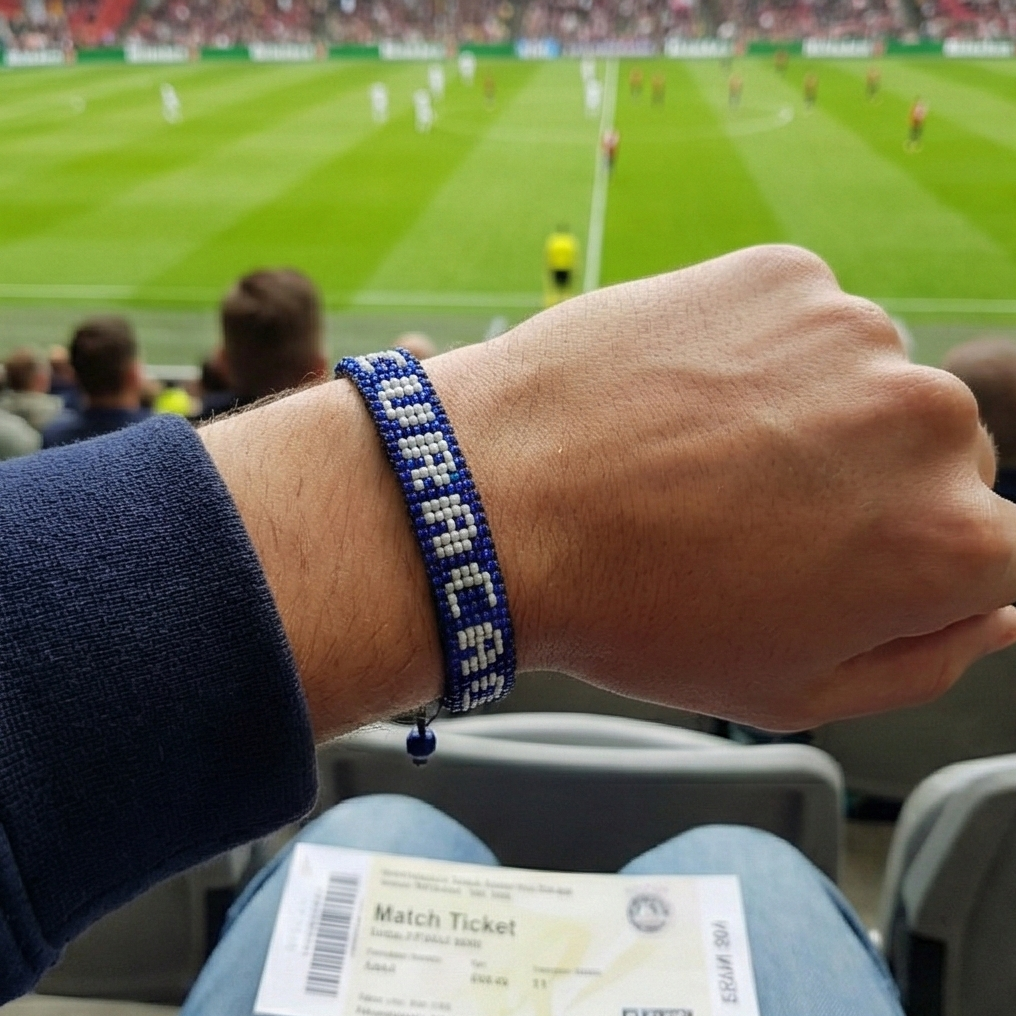 Weltmeisterschaft 2026 Curaçao Perlenarmband – handgemacht & verstellbar