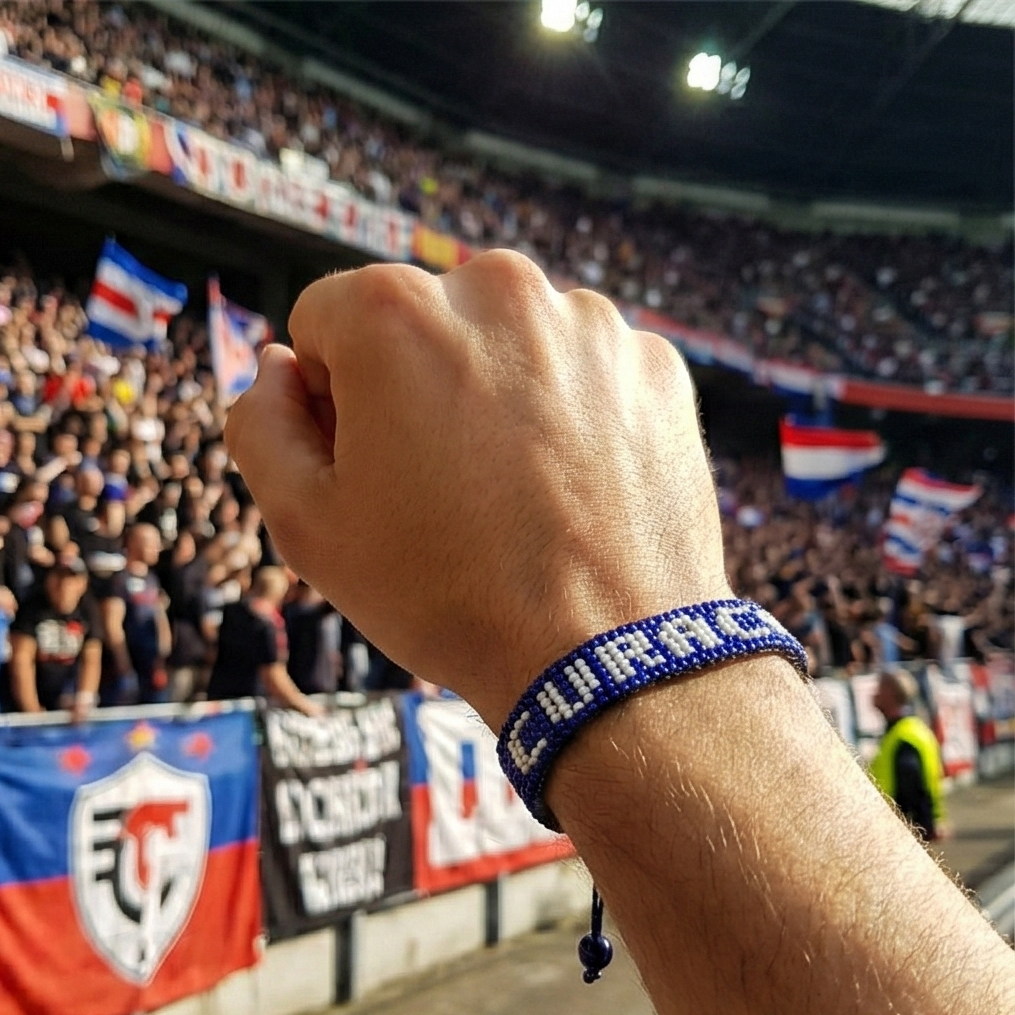 Weltmeisterschaft 2026 Curaçao Perlenarmband – handgemacht & verstellbar