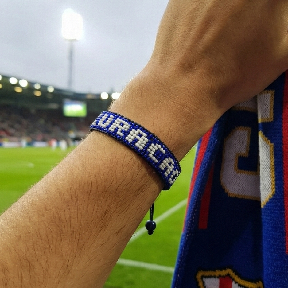 Weltmeisterschaft 2026 Curaçao Perlenarmband – handgemacht & verstellbar