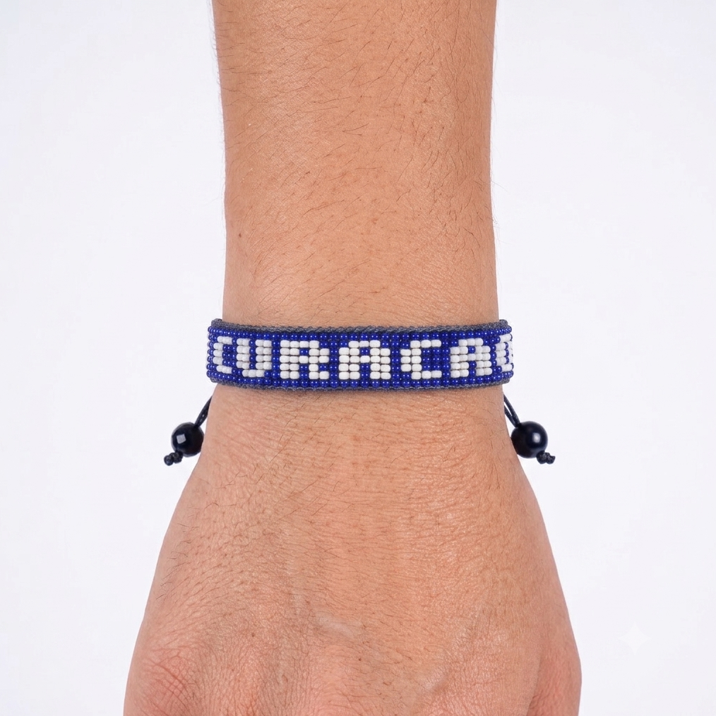 Curaçao Flag Bracelet – Handmade Adjustable Bracelet for Patriots