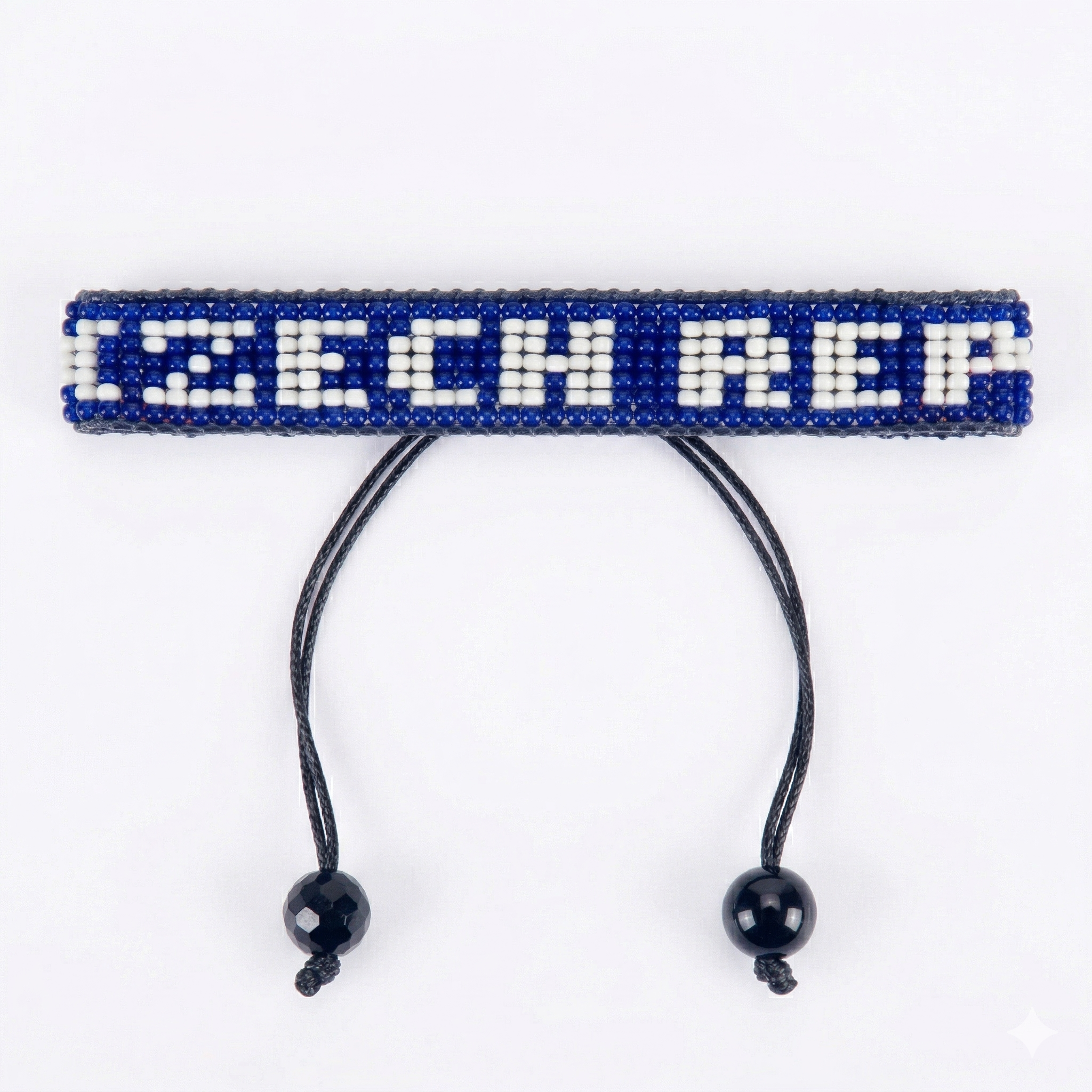 Bracelet Drapeau Perlé République Tchèque Coupe du Monde 2026 – Fait Main et Ajustable