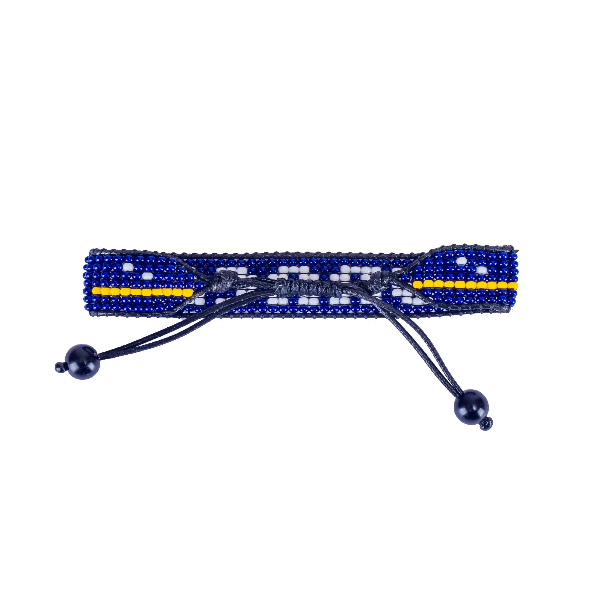 World Cup 2026 Curaçao Beaded Flag Bracelet – Handmade & Adjustable