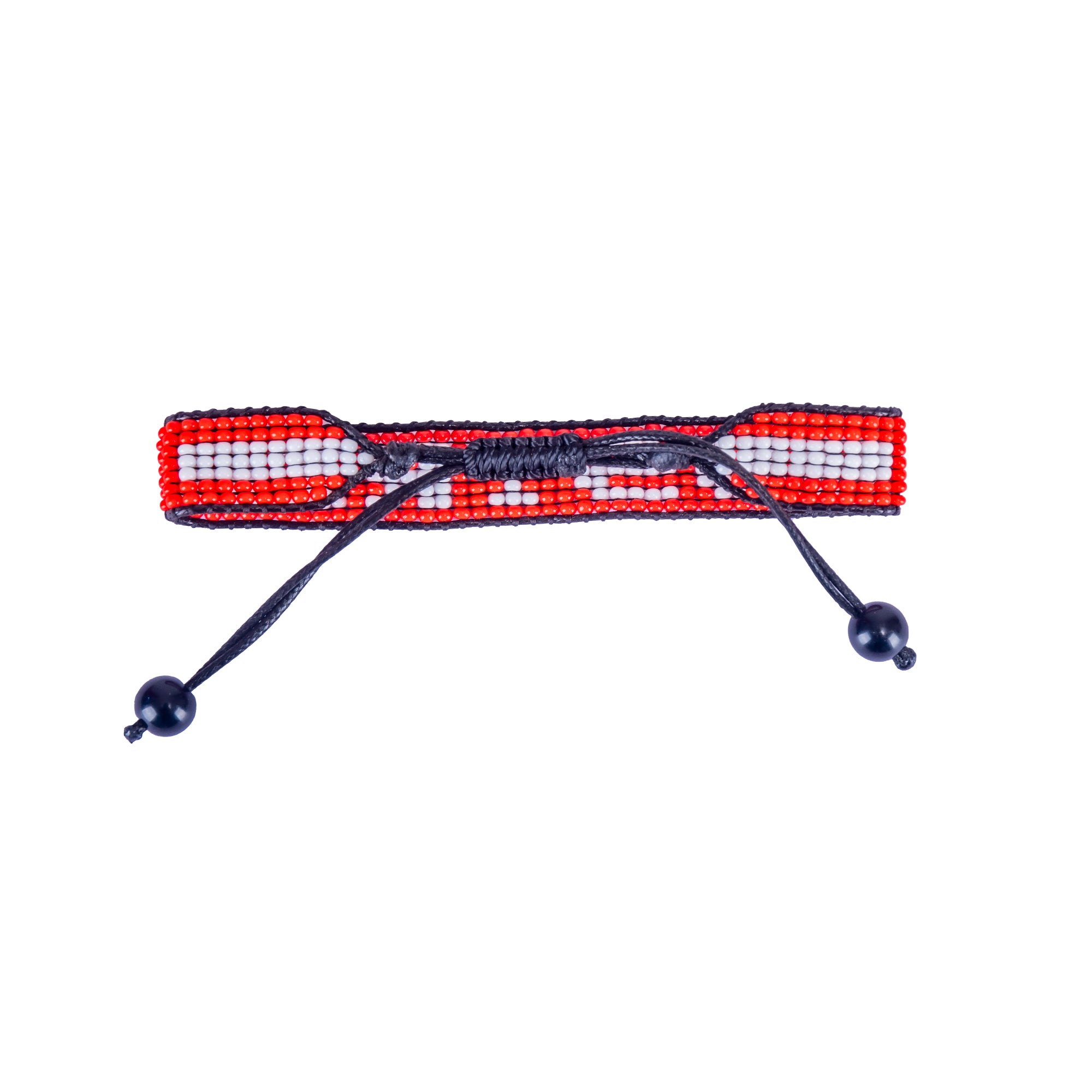 World Cup 2026 Austria Beaded Flag Bracelet – Handmade & Adjustable