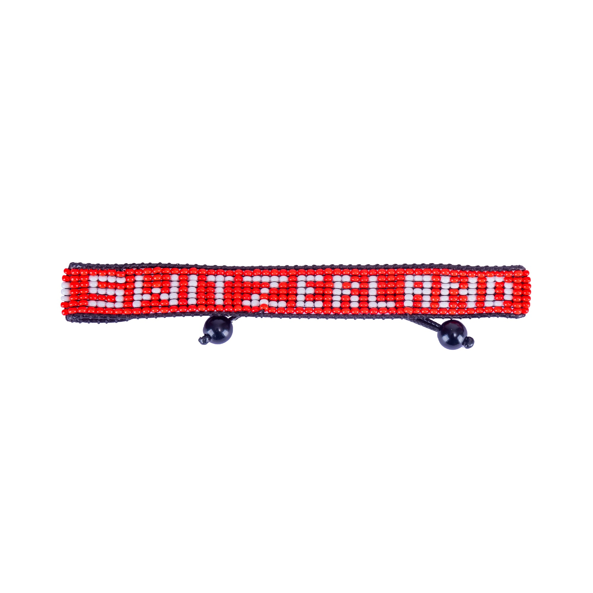 World Cup 2026 Switzerland Beaded Flag Bracelet – Handmade & Adjustable