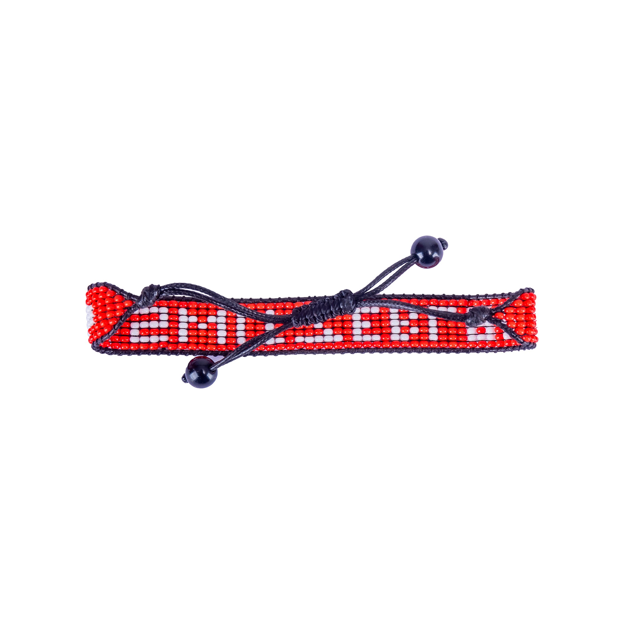 World Cup 2026 Switzerland Beaded Flag Bracelet – Handmade & Adjustable