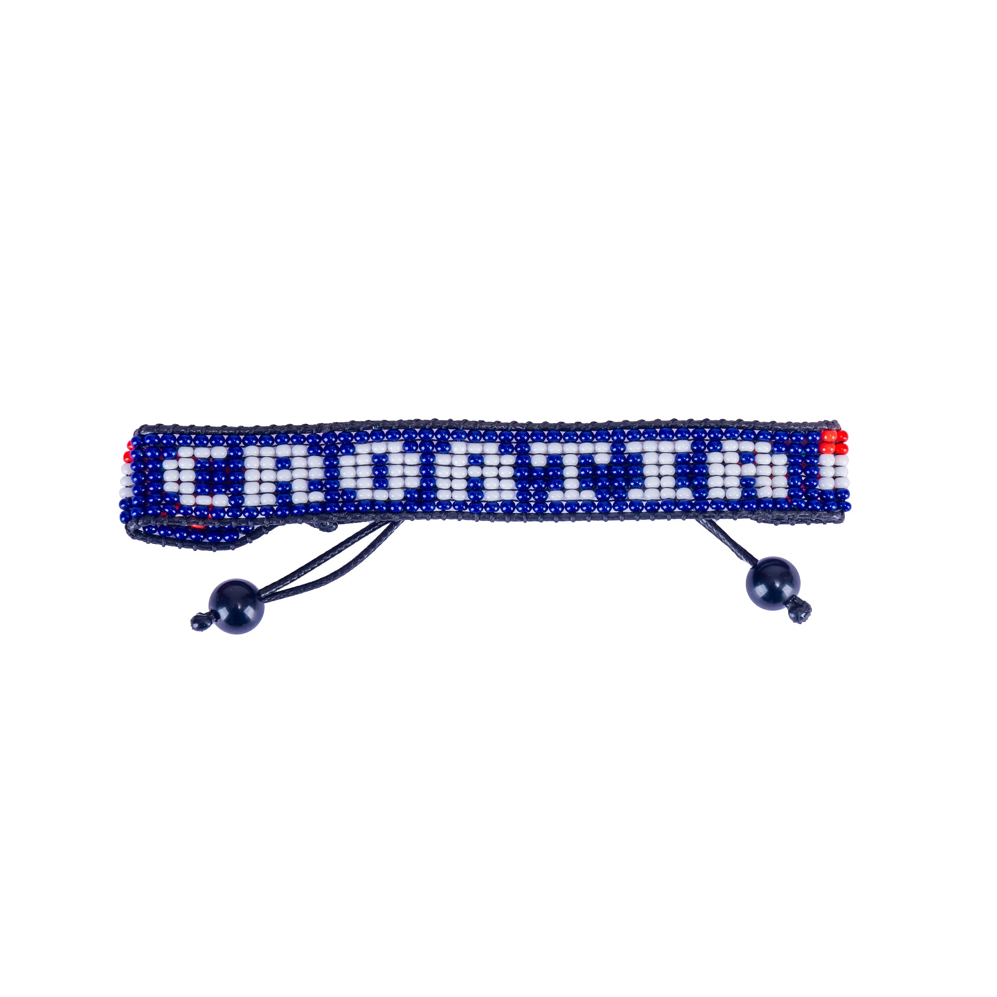 World Cup 2026 Croatia Beaded Flag Bracelet – Handmade & Adjustable