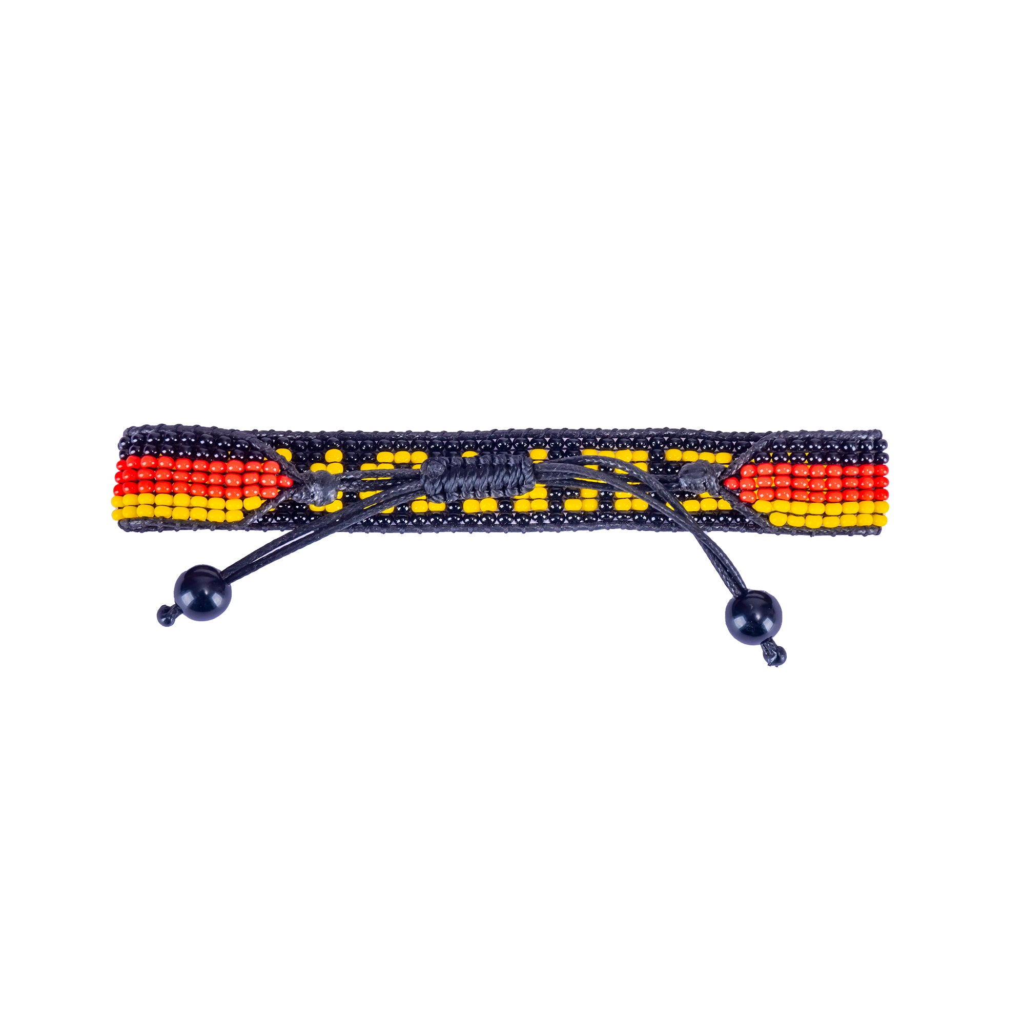 World Cup 2026 Germany Beaded Flag Bracelet – Handmade & Adjustable