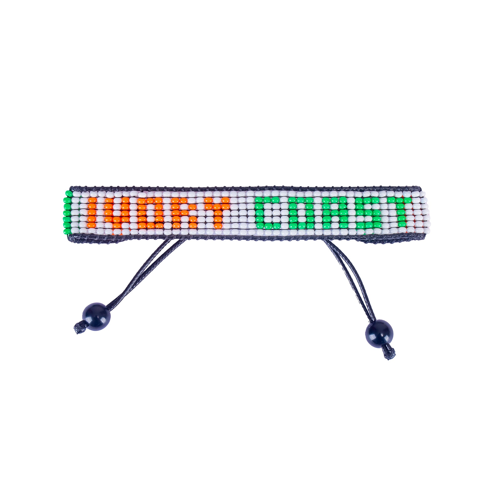 World Cup 2026 Ivory Coast Beaded Flag Bracelet – Handmade & Adjustable