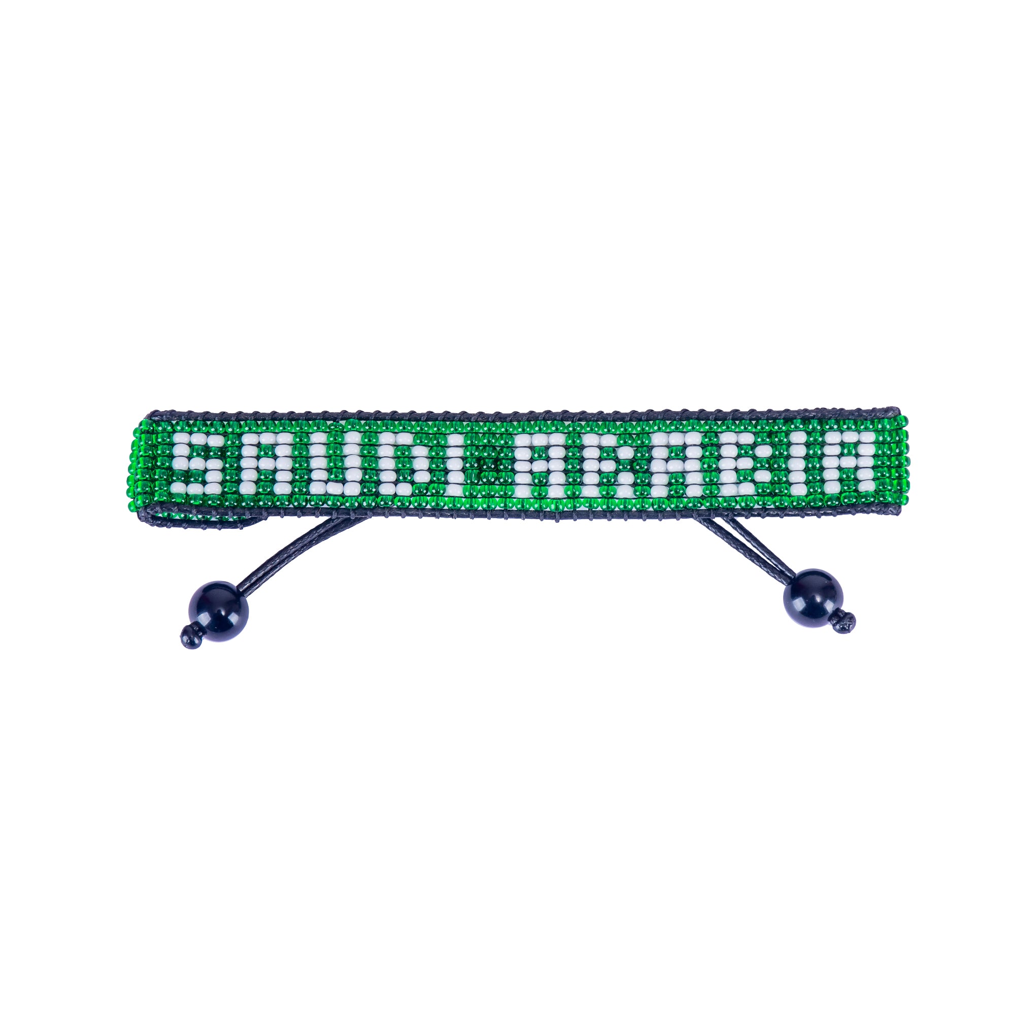 World Cup 2026 Saudi Arabia Beaded Flag Bracelet – Handmade & Adjustable