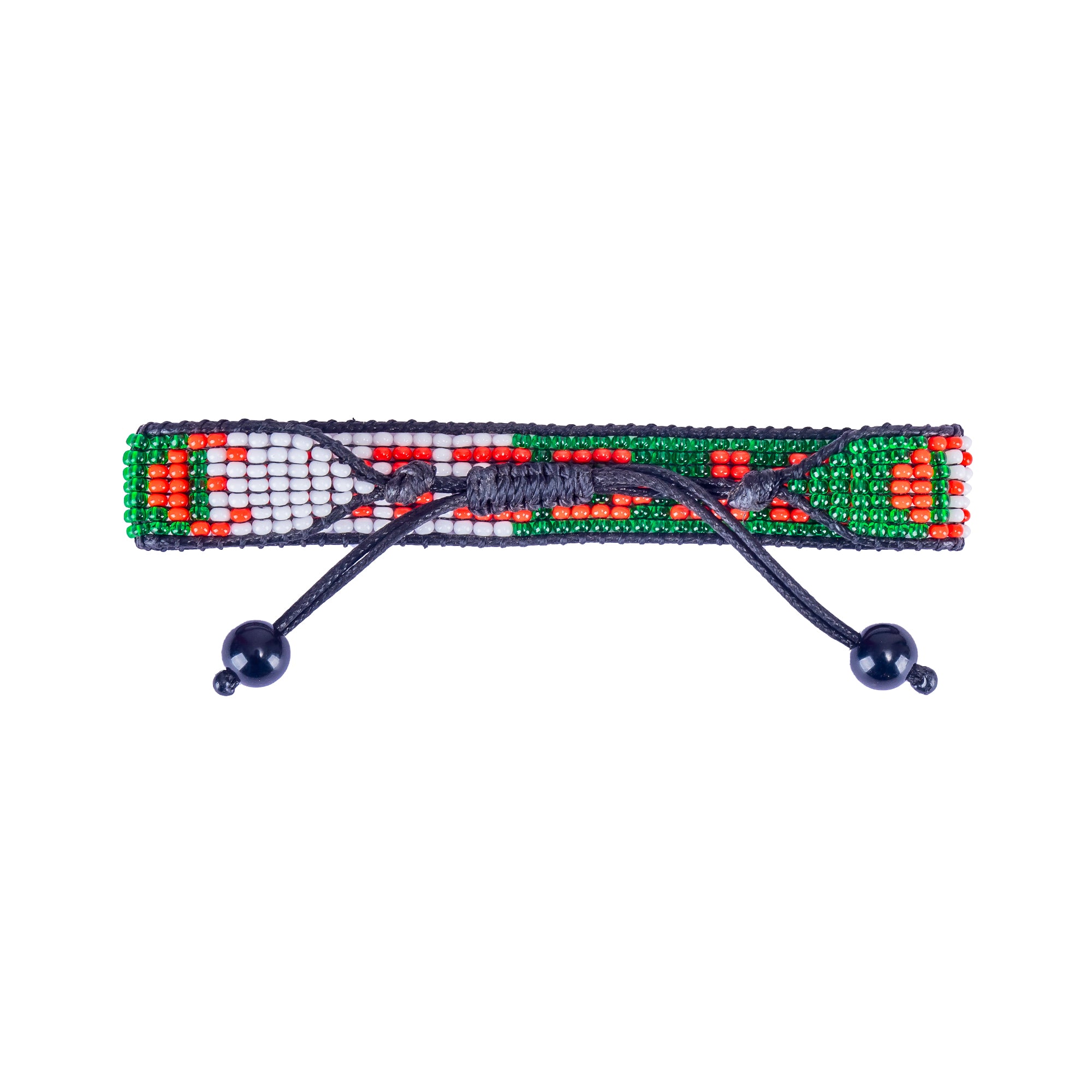 World Cup 2026 Algeria Beaded Flag Bracelet – Handmade & Adjustable