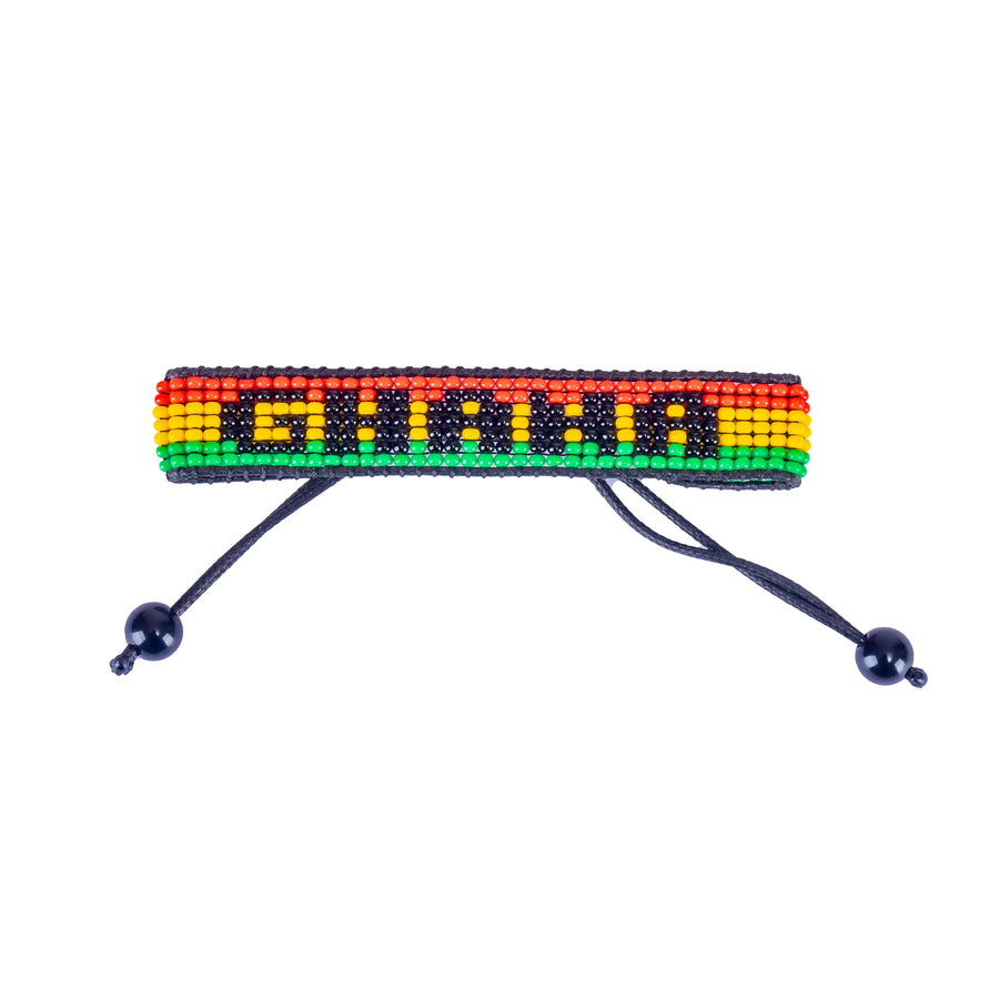 Ghana Flag Bracelet