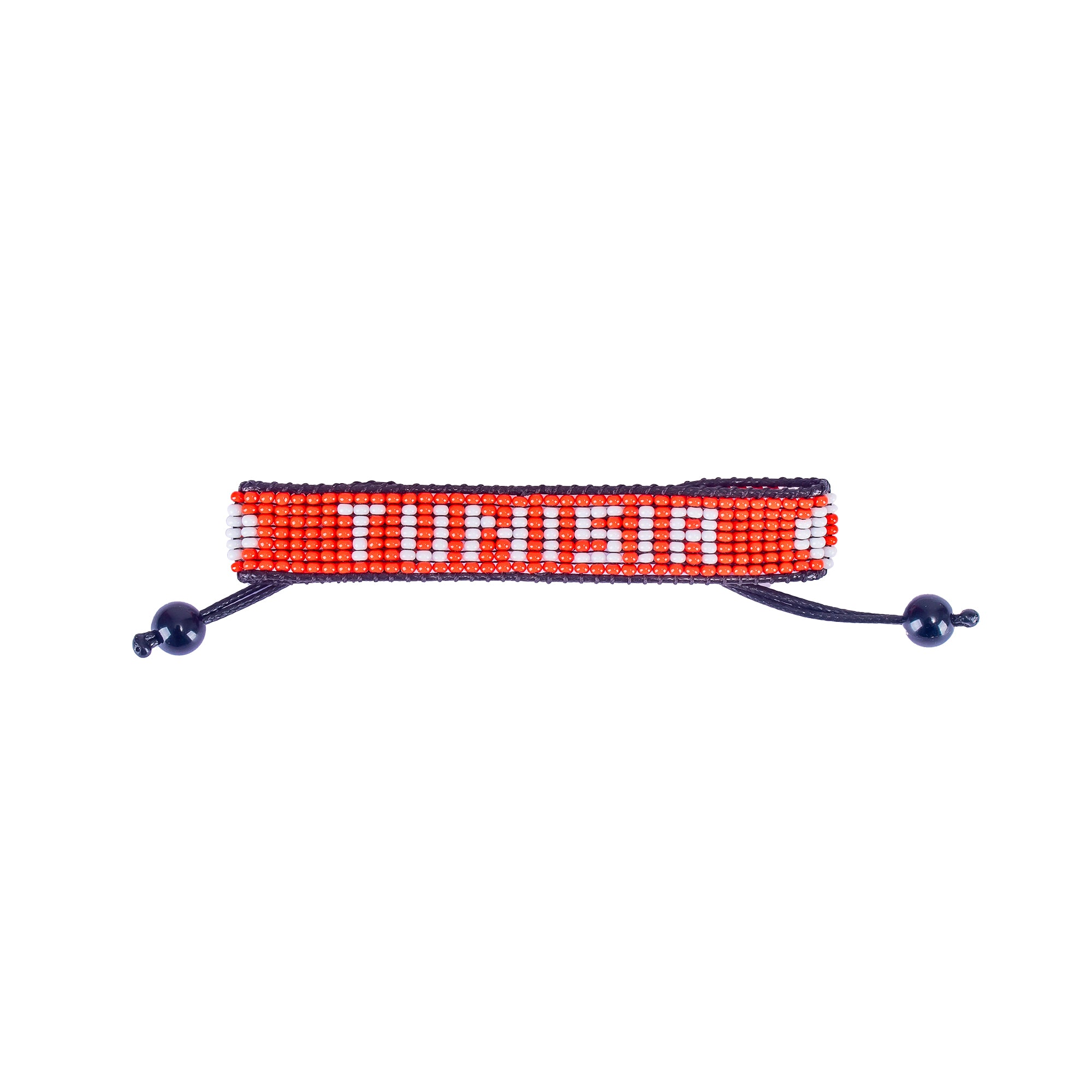 World Cup 2026 Tunisia Beaded Flag Bracelet – Handmade & Adjustable