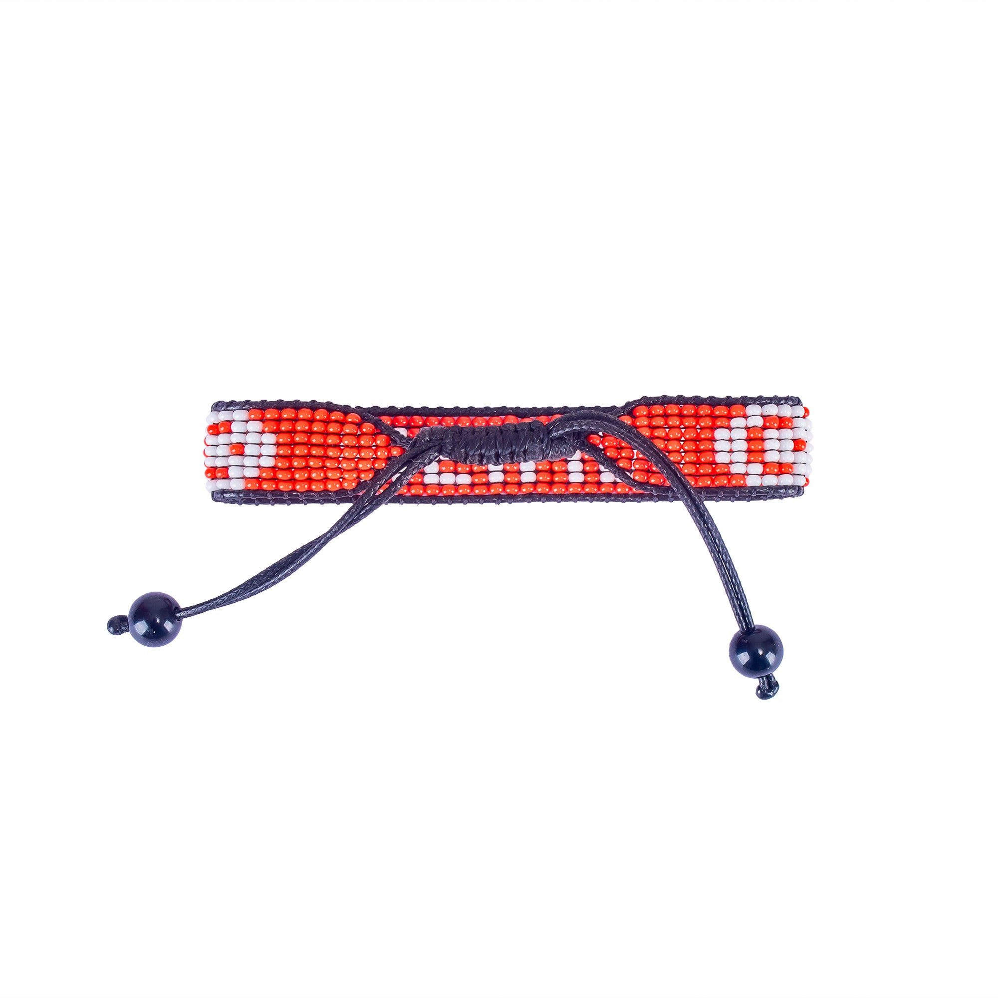 World Cup 2026 Tunisia Beaded Flag Bracelet – Handmade & Adjustable