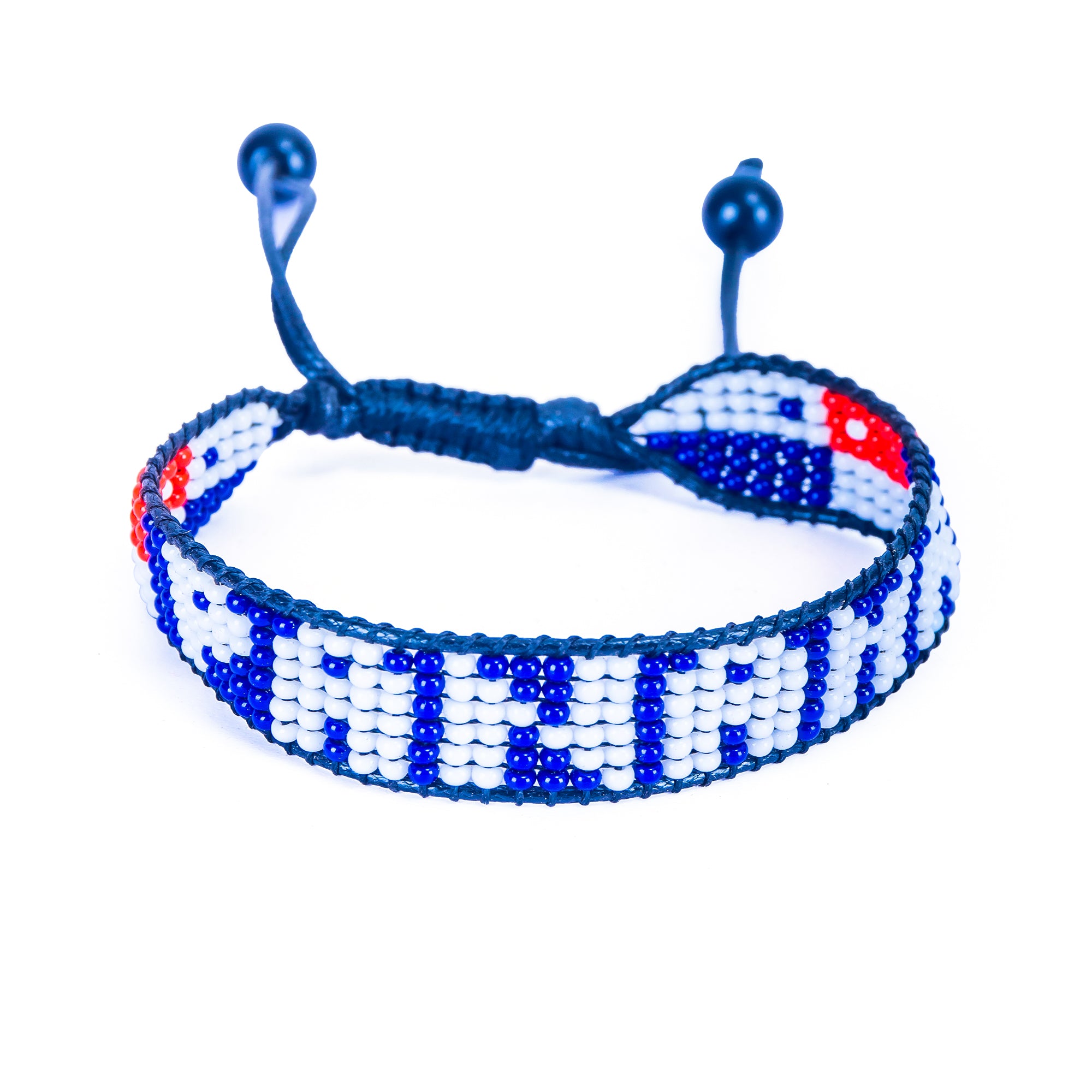 Bracelets Perles Drapeau Panama Coupe du Monde 2026 – Fait Main & Ajustable