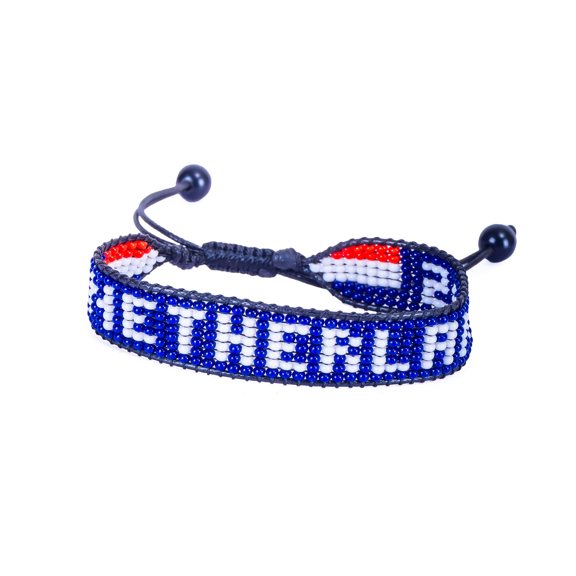 Weltmeisterschaft 2026 Niederlande Perlenarmband – handgefertigt & verstellbar