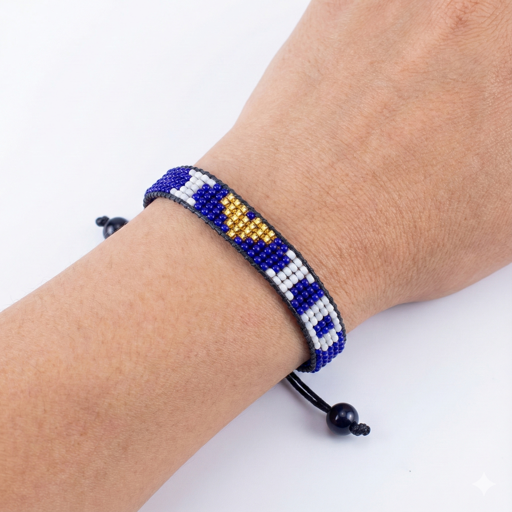 Ich liebe Idaho Perlenarmband – Handgefertigt & Verstellbar