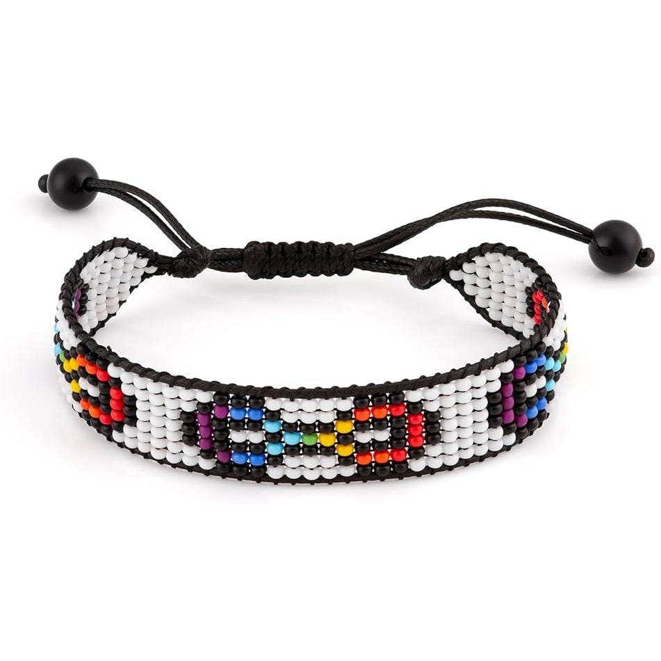 Armbänder für Autismus-Bewusstsein – Handgefertigter verstellbarer Schmuck – Regenbogen-Puzzle-, Unendlichkeits-, Herz- & Pride-Designs – Unisex