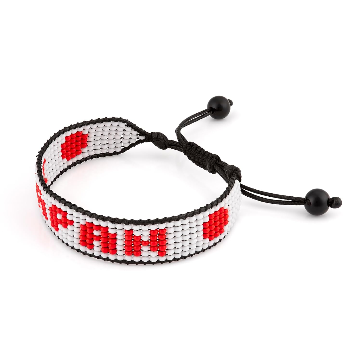 Coupe du Monde 2026 Japon Bracelet Drapeaux Perles – Fait main & Ajustable