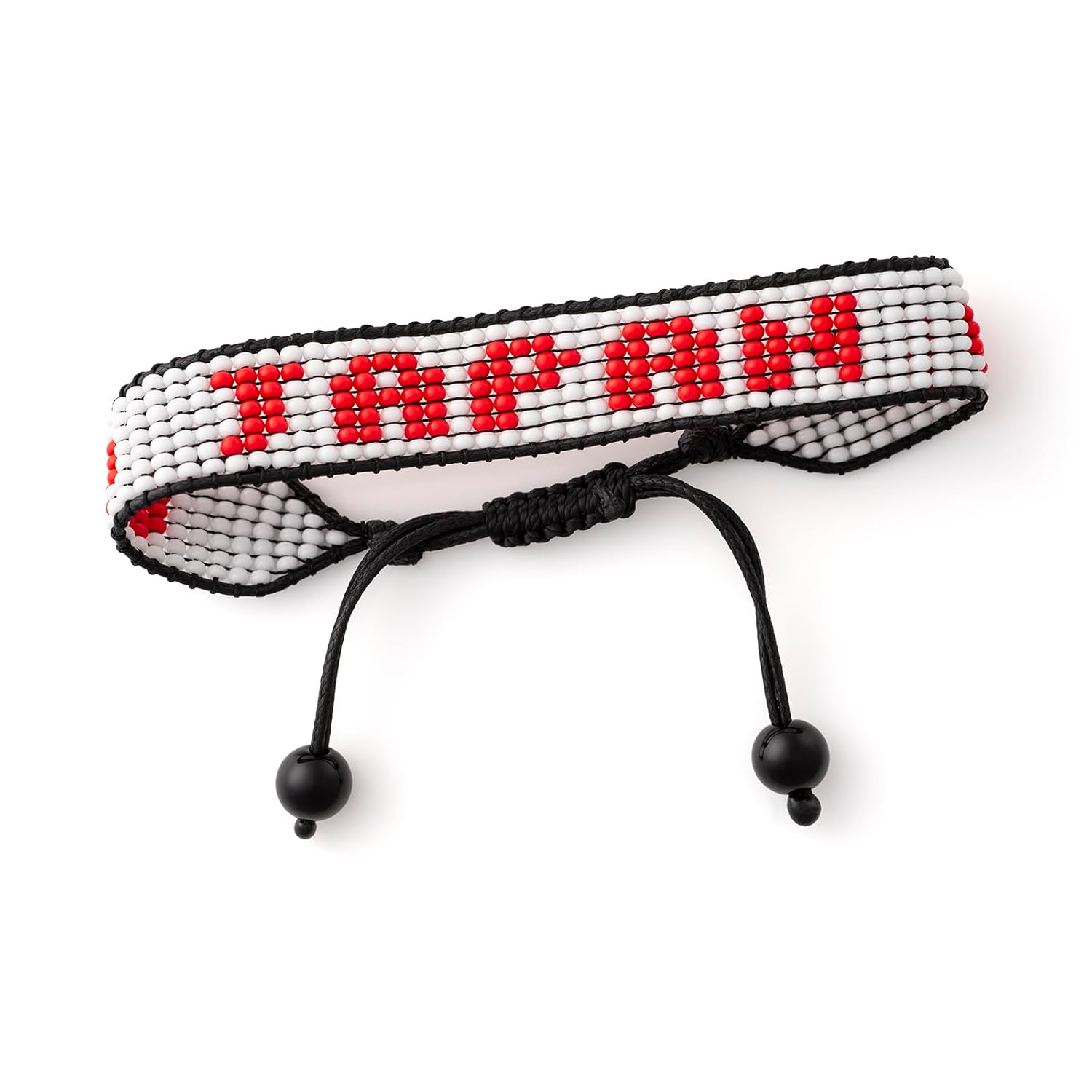 World Cup 2026 Japan Beaded Flag Bracelet – Handmade & Adjustable