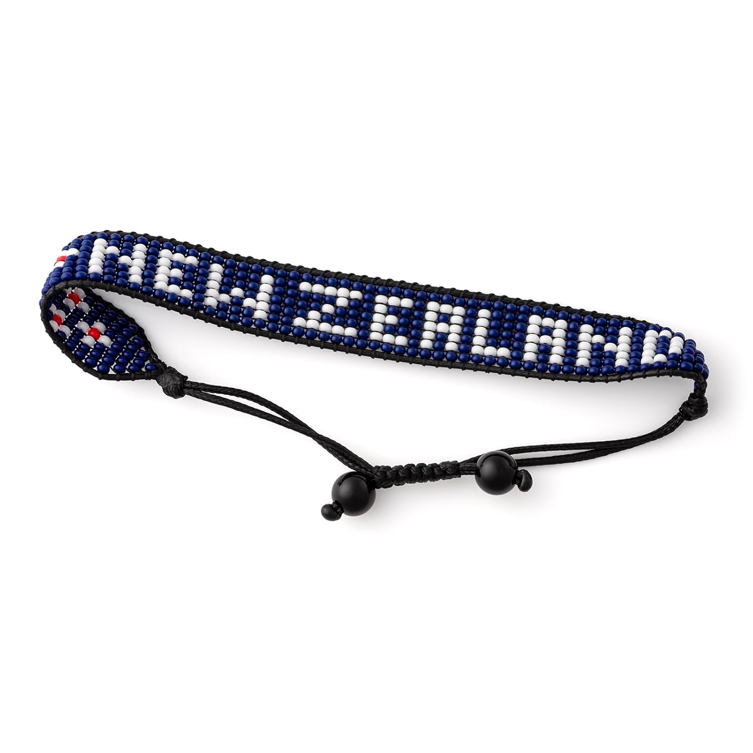 World Cup 2026 New Zealand Beaded Flag Bracelet – Handmade & Adjustable
