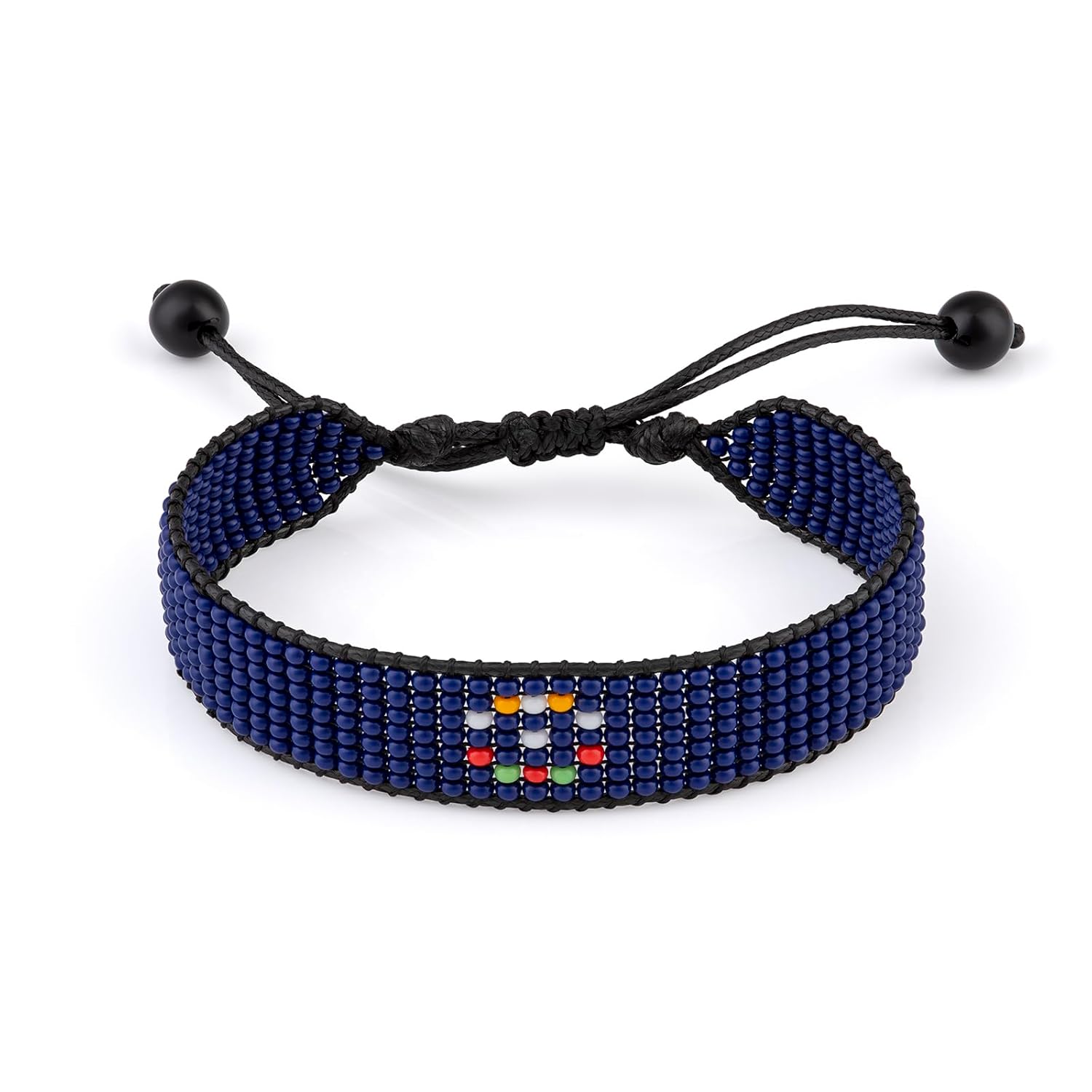 Northern Mariana Islands Flag Bracelet: Adjustable, Boho Style Rope Bracelet for Women & Men