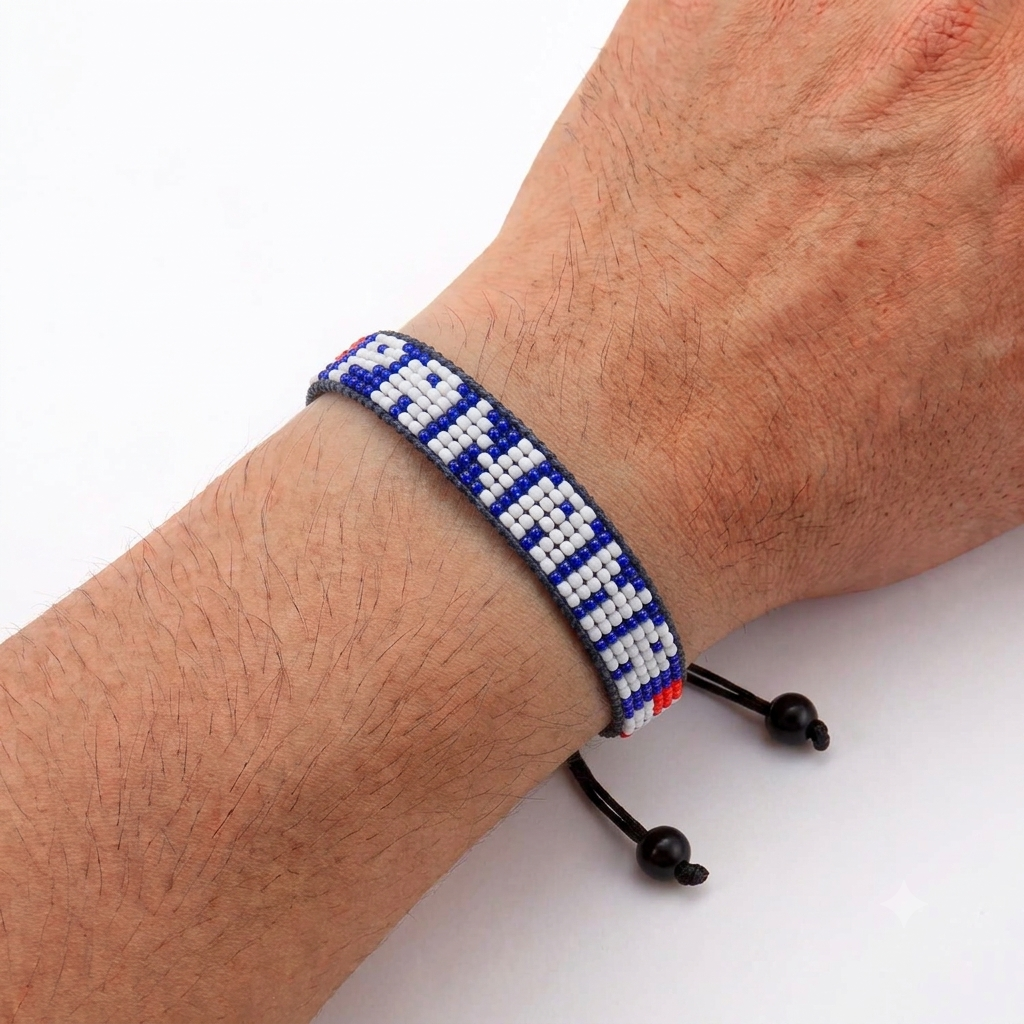 Panama Flag Bracelet – Handmade Adjustable Bracelet