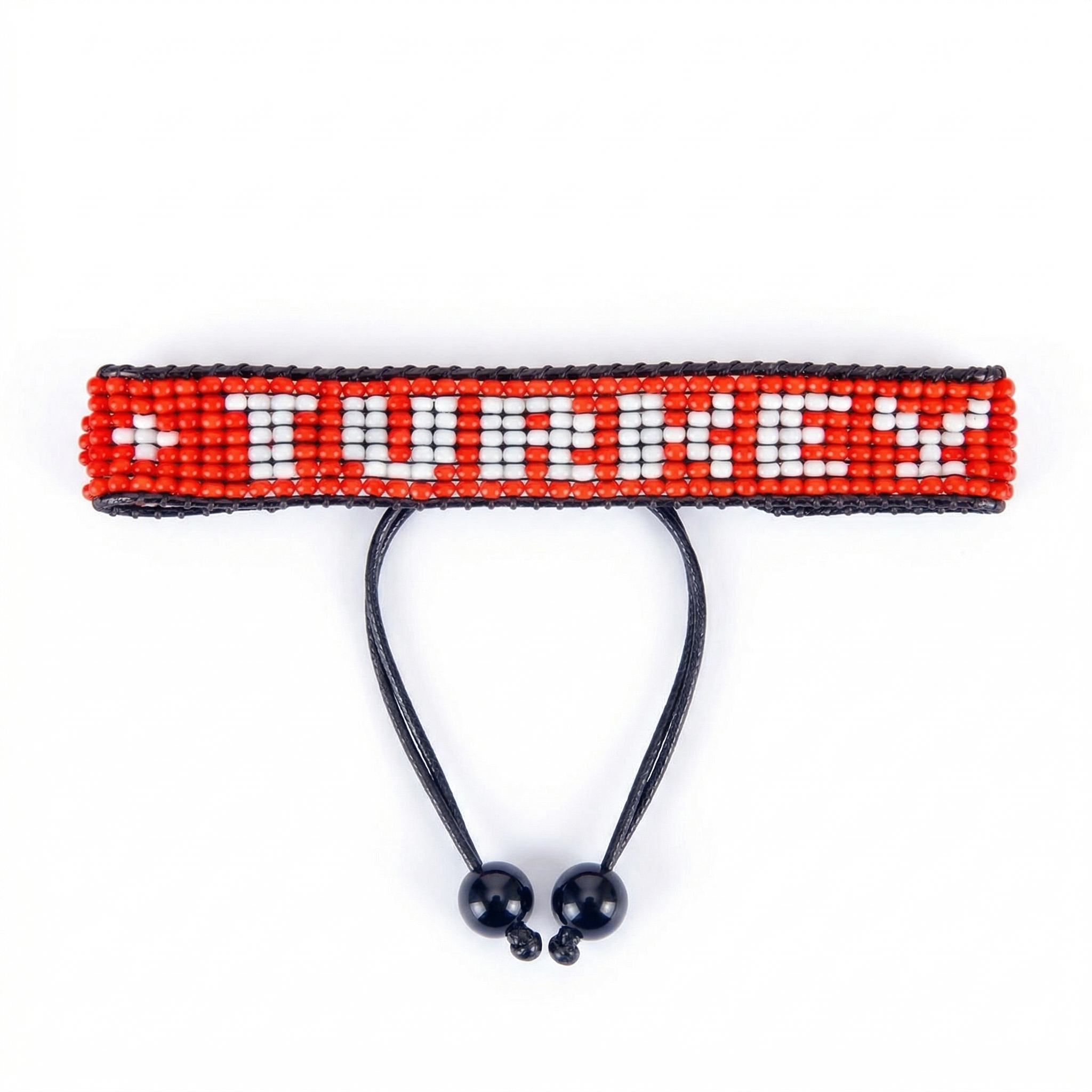 Bracelet Perlé Drapeau Turquie Coupe du Monde 2026 – Fait Main & Ajustable