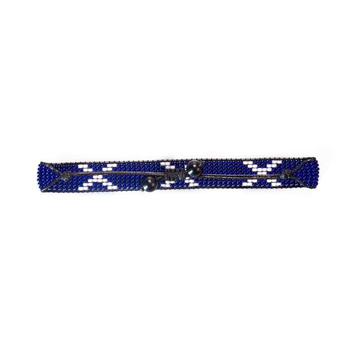 Scotland Flag Bracelet: Handmade Bracelet,Adjustable Beaded Boho-Style Rope Bracelet with Patriotic Design