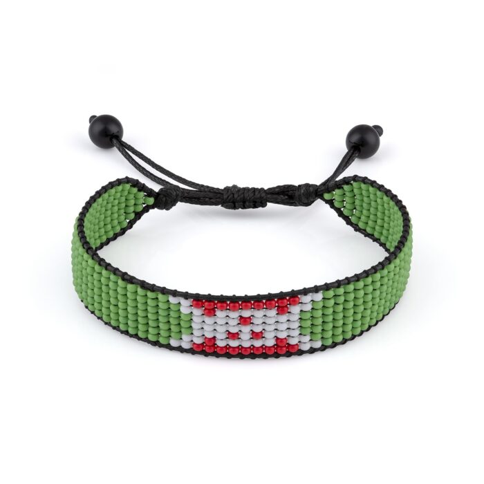 Burundi Flag Bracelet, Adjustable, Boho Style Rope Bracelet for Women, Men, Thread String